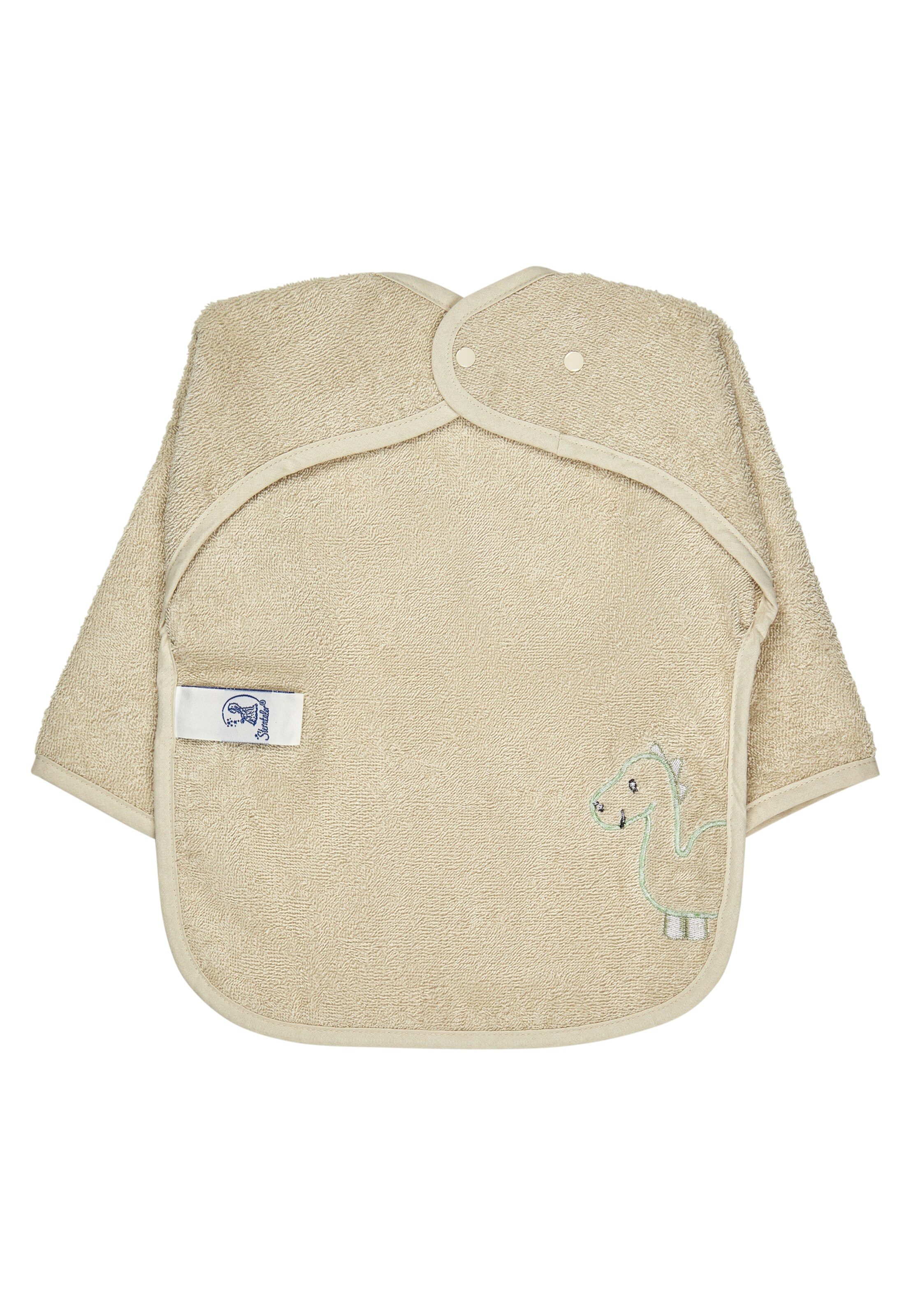 STERNTALER Bib 'DINO Rexi' in Brown
