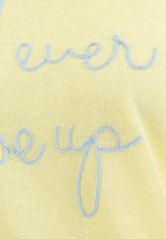 Key Largo Pullover 'Strength' i gul