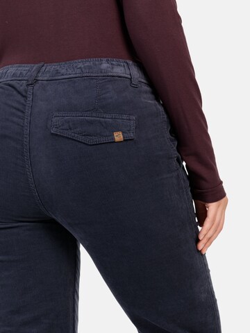 CAMEL ACTIVE Loosefit Cargo Hose aus Cord in Blau