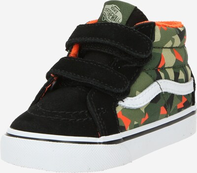 VANS Sneakers 'SK8-Mid' in Green / Orange / Black / White, Item view