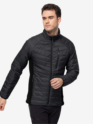 JACK WOLFSKIN Outdoor jacket 'ROUTEBURN PRO' in Black: front