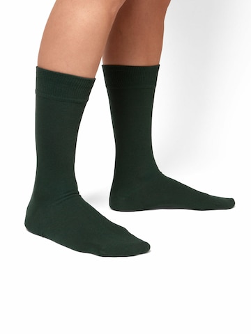 DillySocks Sokken in Groen: voorkant