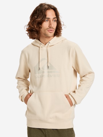 QUIKSILVER Sweatshirt in Beige: Vorderseite