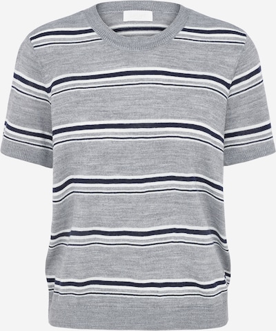 LeGer by Lena Gercke Džemperis 'Selma', krāsa - tumši zils / raibi pelēks / balts, Preces skats