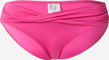 Seafolly Долнище на бански тип бикини в розово: отпред