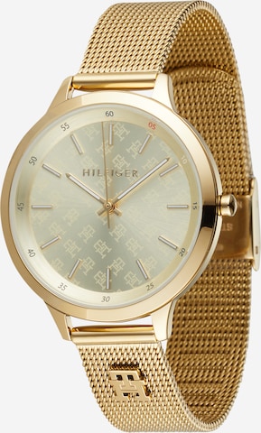 TOMMY HILFIGER Analog Watch in Gold: front