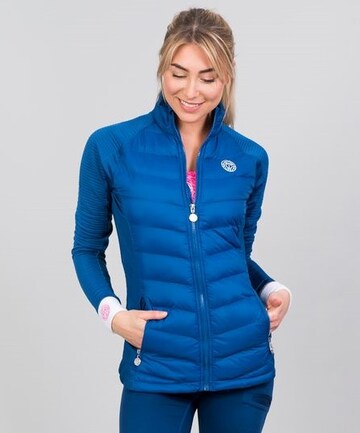 BIDI BADU Athletic Jacket 'Dania' in Blue: front