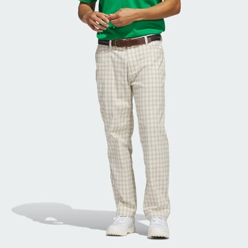 ADIDAS PERFORMANCE Regular Sports trousers in Beige: front