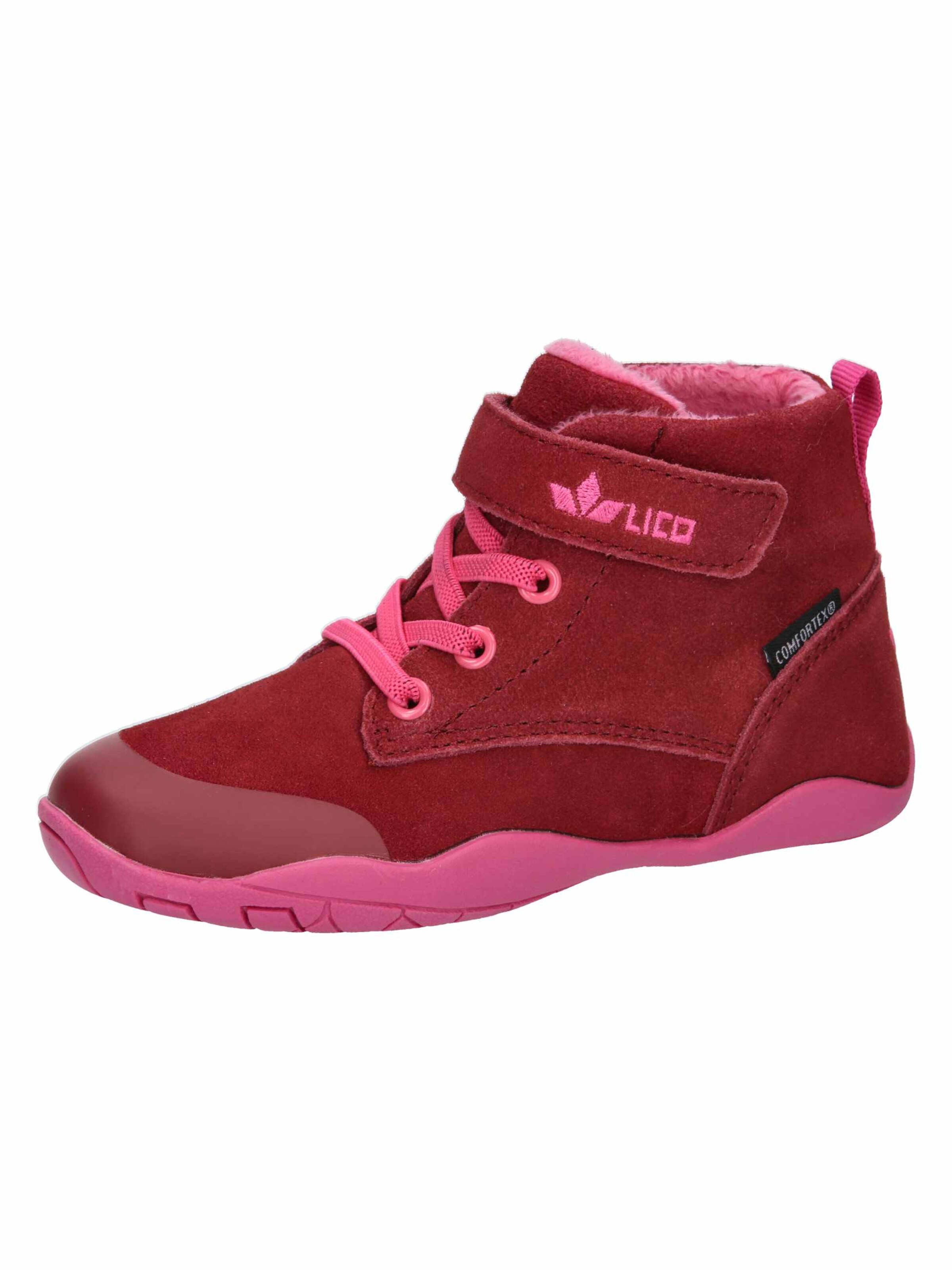 LICO Boots 'Praslin' in Red: front