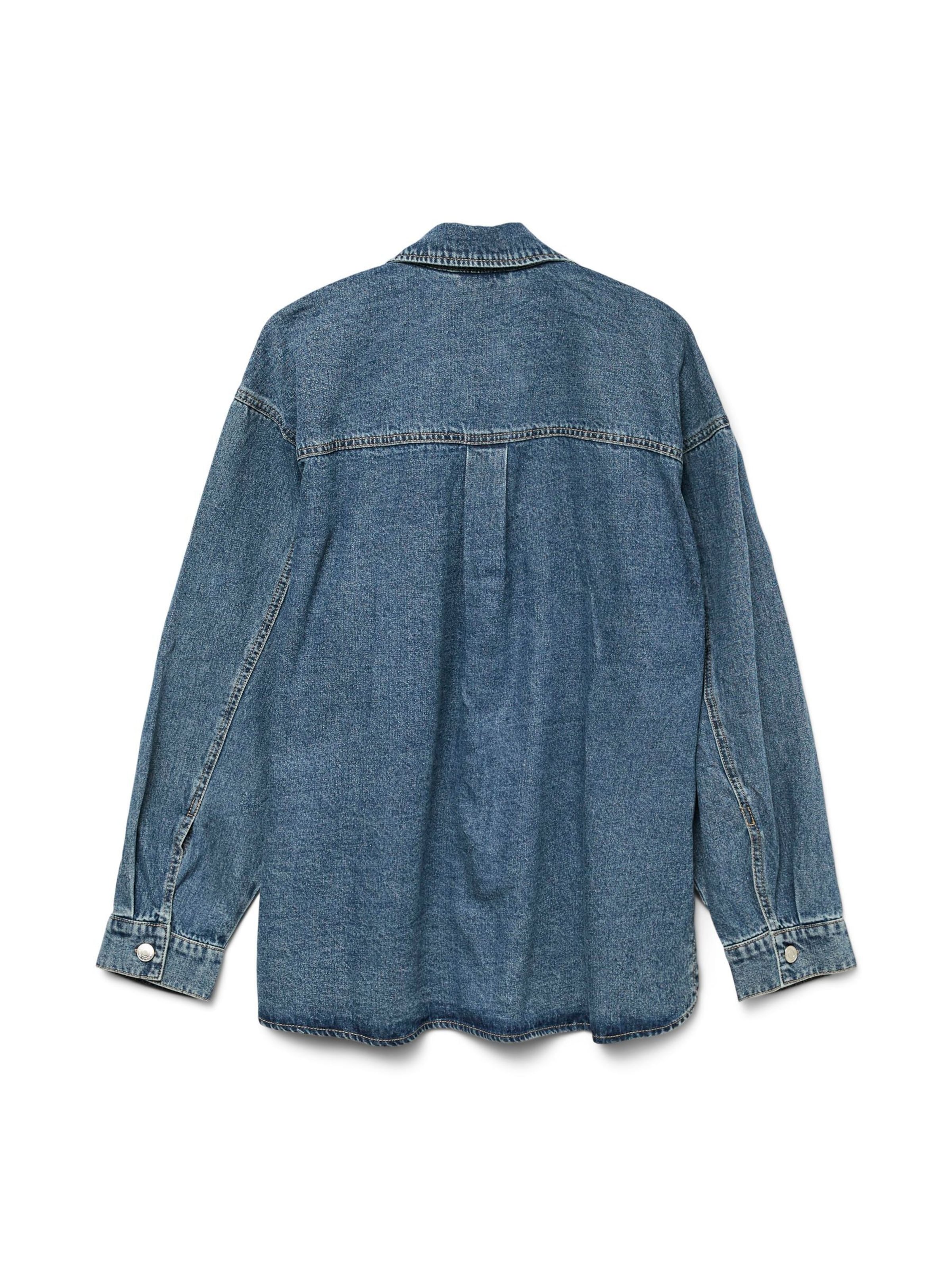 VERO MODA Blus 'VMJENNIE' i blå