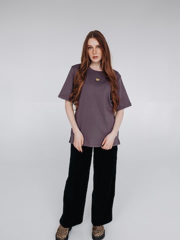 RADADA Shirt 'Little Crown' in Lila: Vorderseite