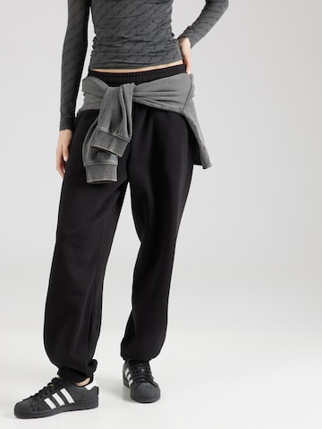 WEEKDAY Tapered Hose in Schwarz: predná strana