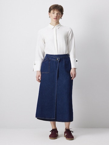 Touche Prive Skirt in Blue
