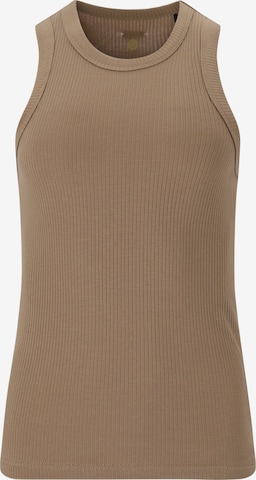 Athlecia Sports Top 'Lankae' in Brown: front