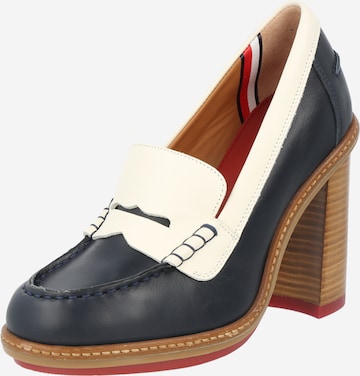 Escarpins TOMMY HILFIGER en bleu : devant