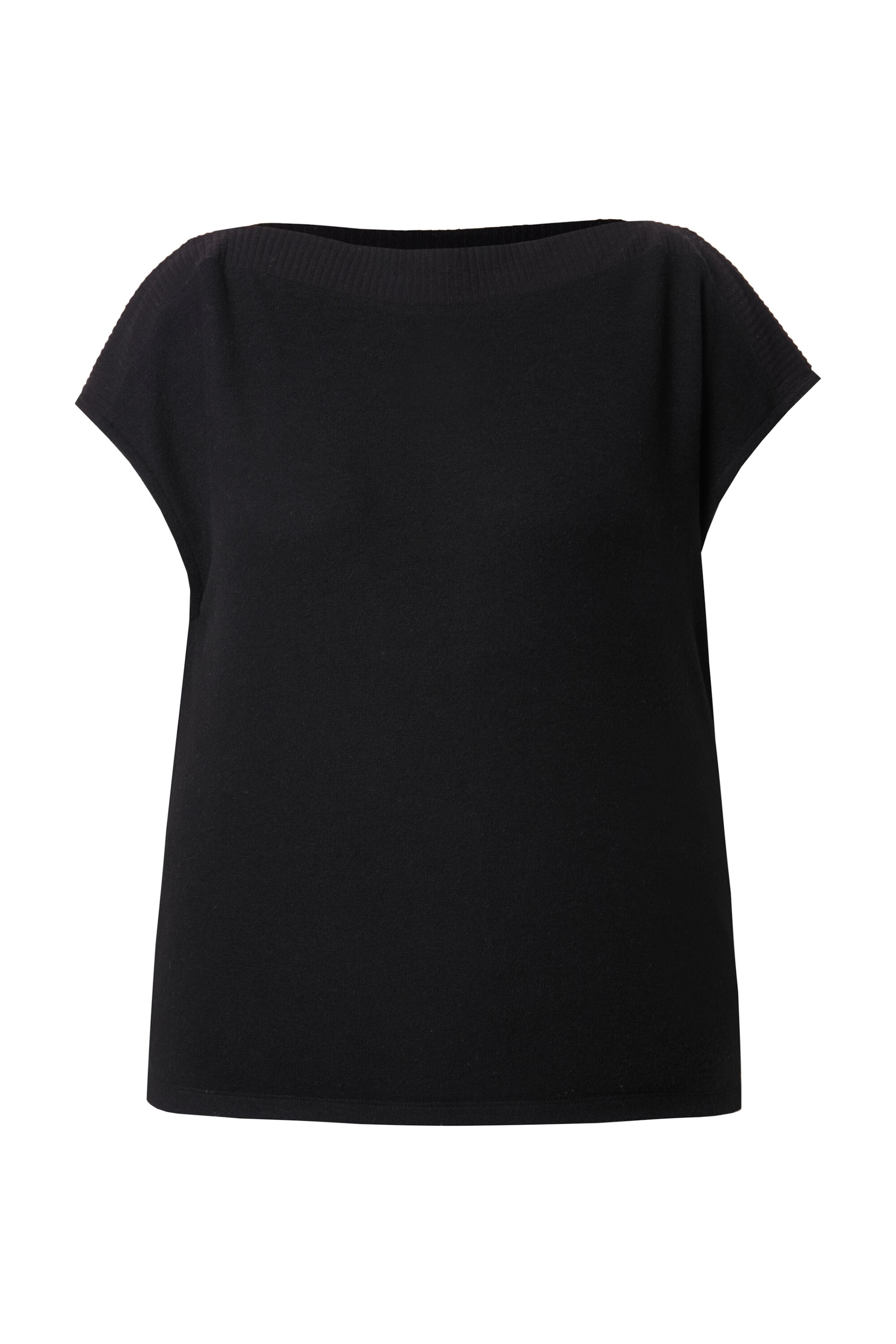 Ulla Popken Trui in Zwart: voorkant