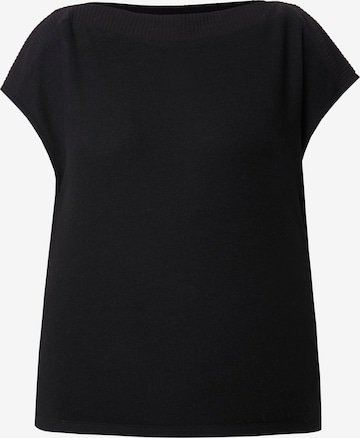 Ulla Popken Trui in Zwart: voorkant