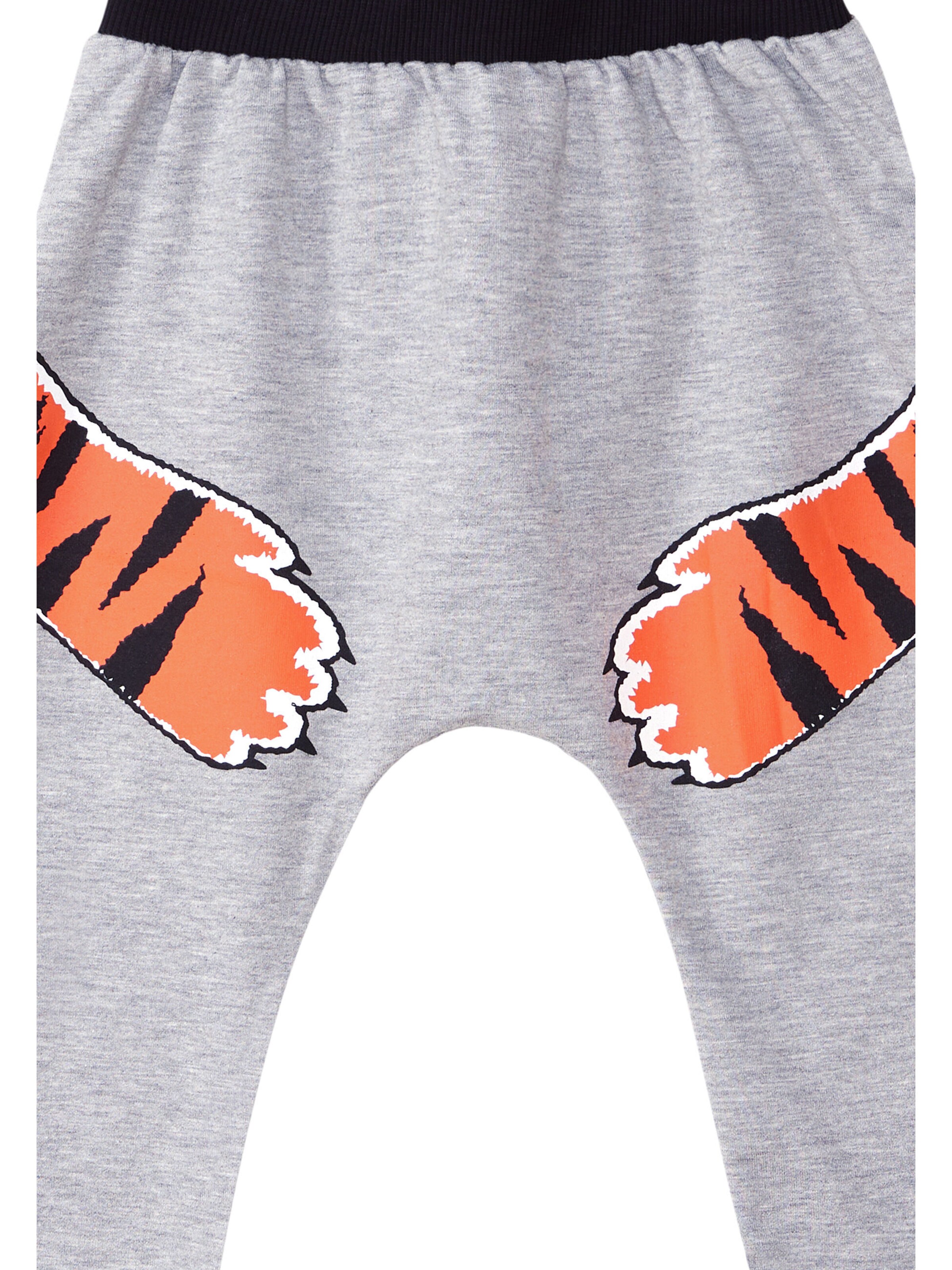 Denokids Set 'Tiger Paws' in Grey