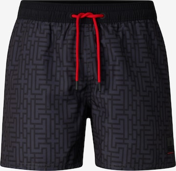 Bogner Fire + Ice Badeshorts 'Nelson' in Grau: Vorderseite