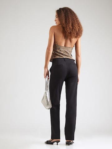 GUESS - regular Pantalón 'NEW ZOE' en negro