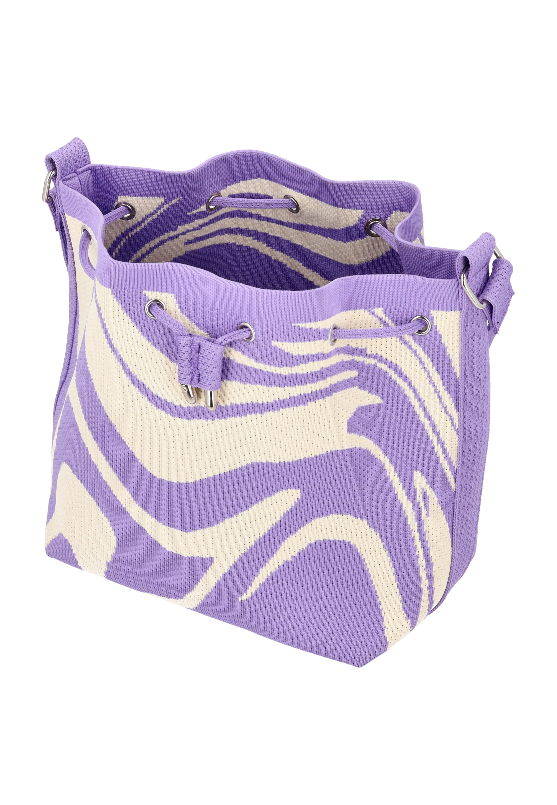 IZIA - Mala de bolsa em roxo