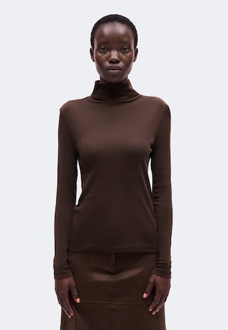 QS Shirt in Braun: Vorderseite