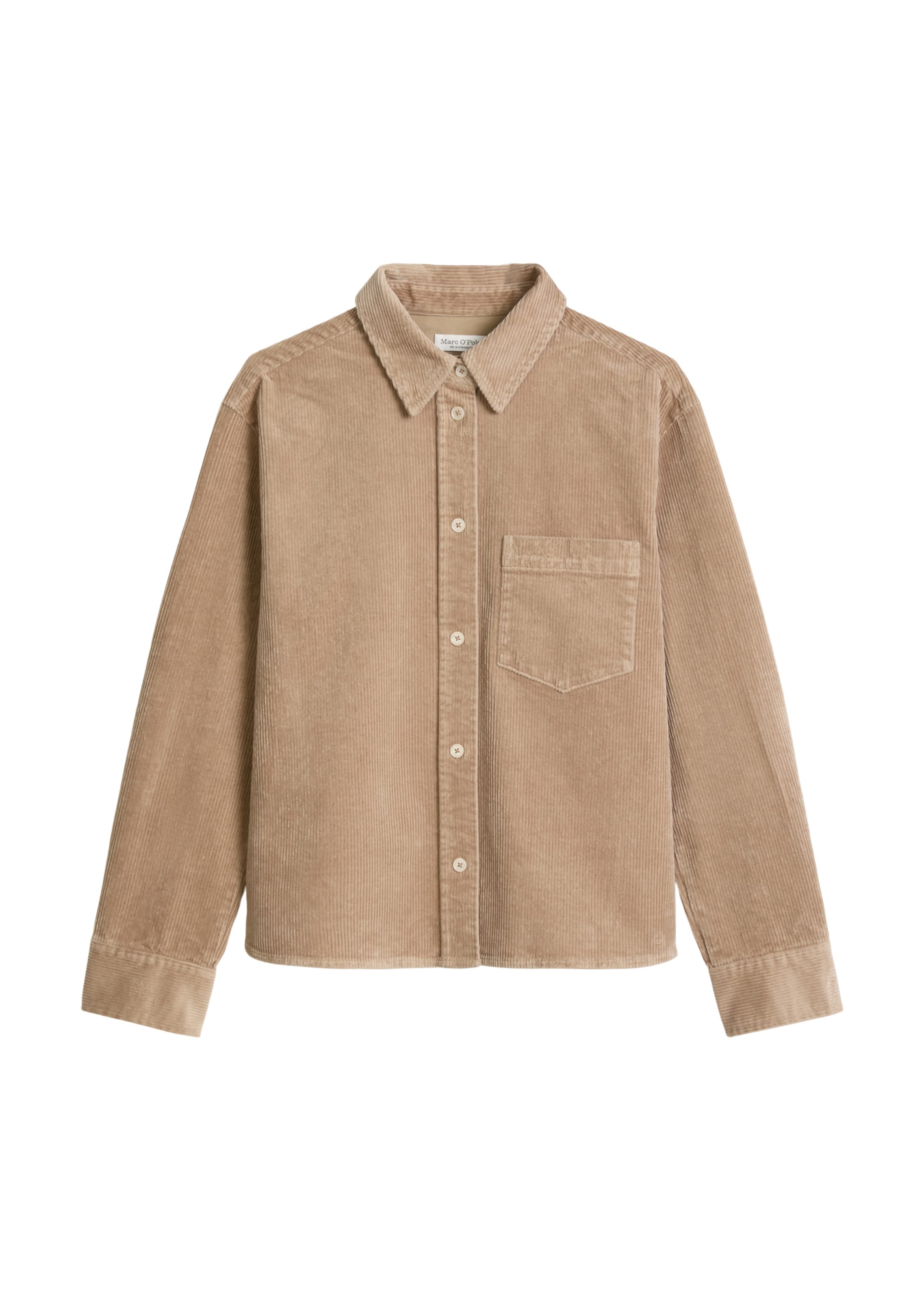 Marc O'Polo Blouse in Beige: voorkant