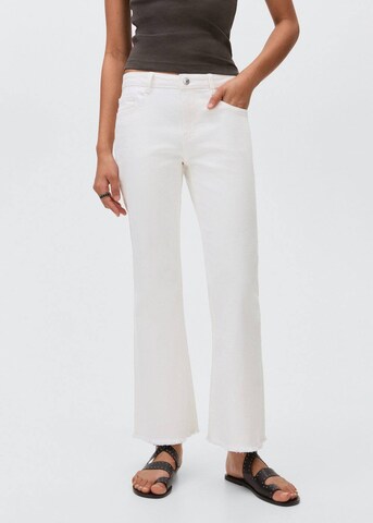 MANGO TEEN Flared Jeans in Weiß: Vorderseite