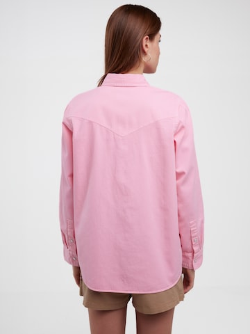 Chemisier 'Zola' BIG STAR en rose
