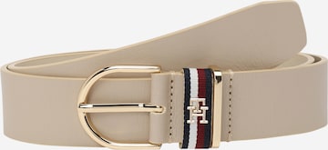 Ceinture TOMMY HILFIGER en beige : devant