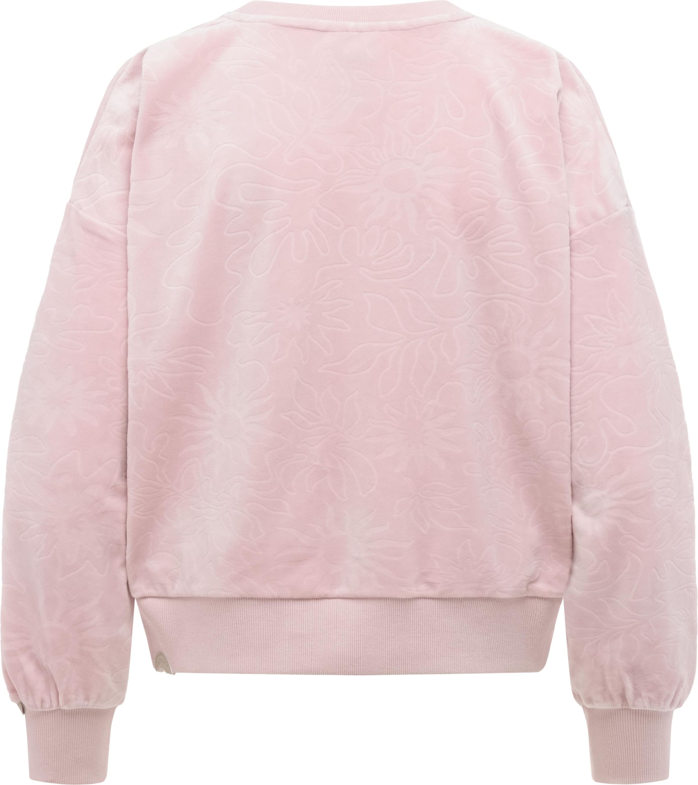 Sweat-shirt 'Wuss Embossed' Ragwear en rose