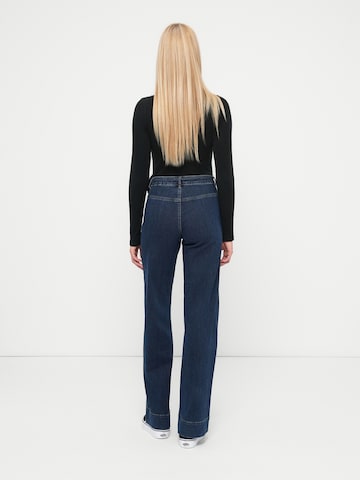 Wide leg Jeans 'ONLMADISON' di ONLY in blu