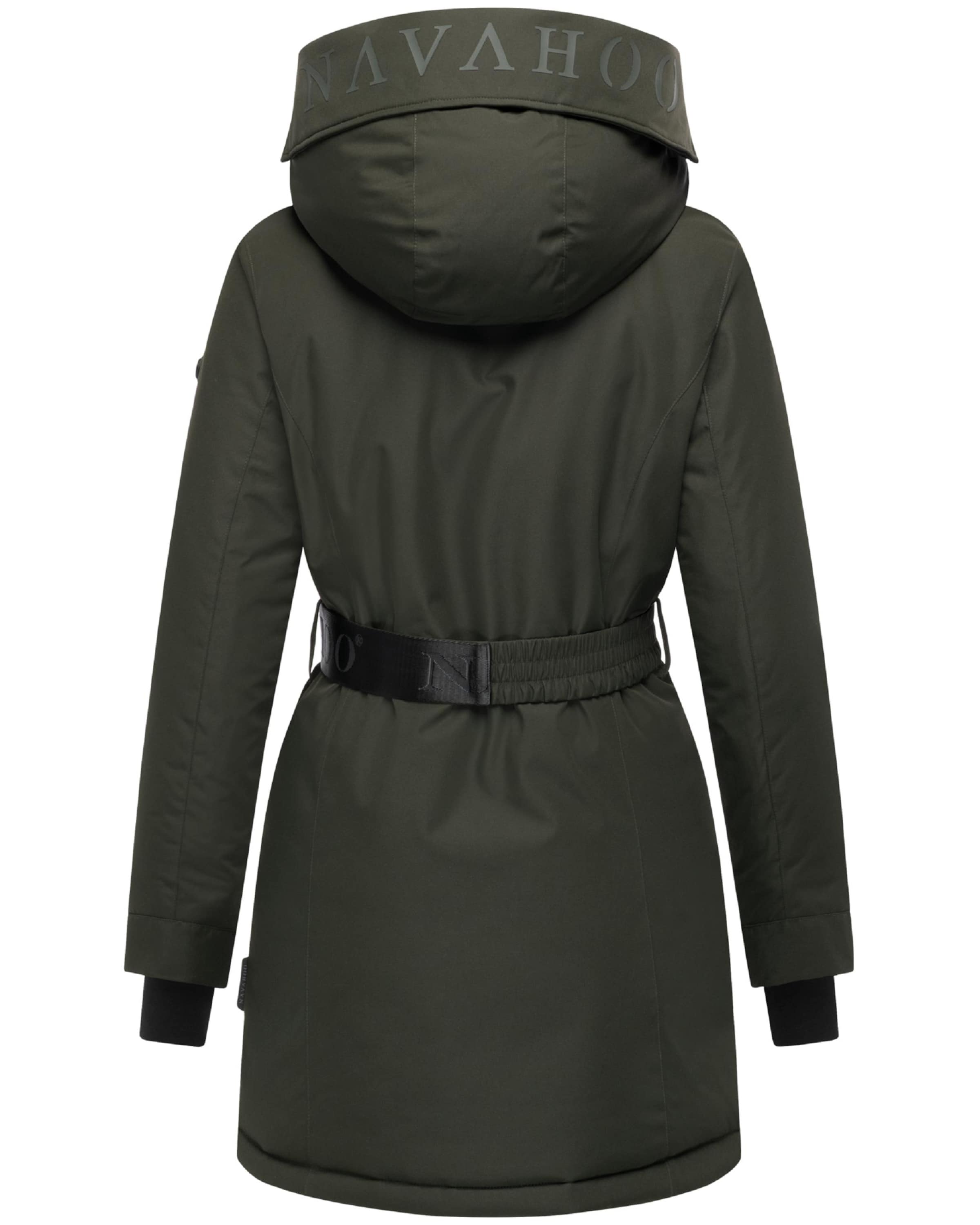 Manteau d’hiver 'Frostkuss 14' NAVAHOO en vert