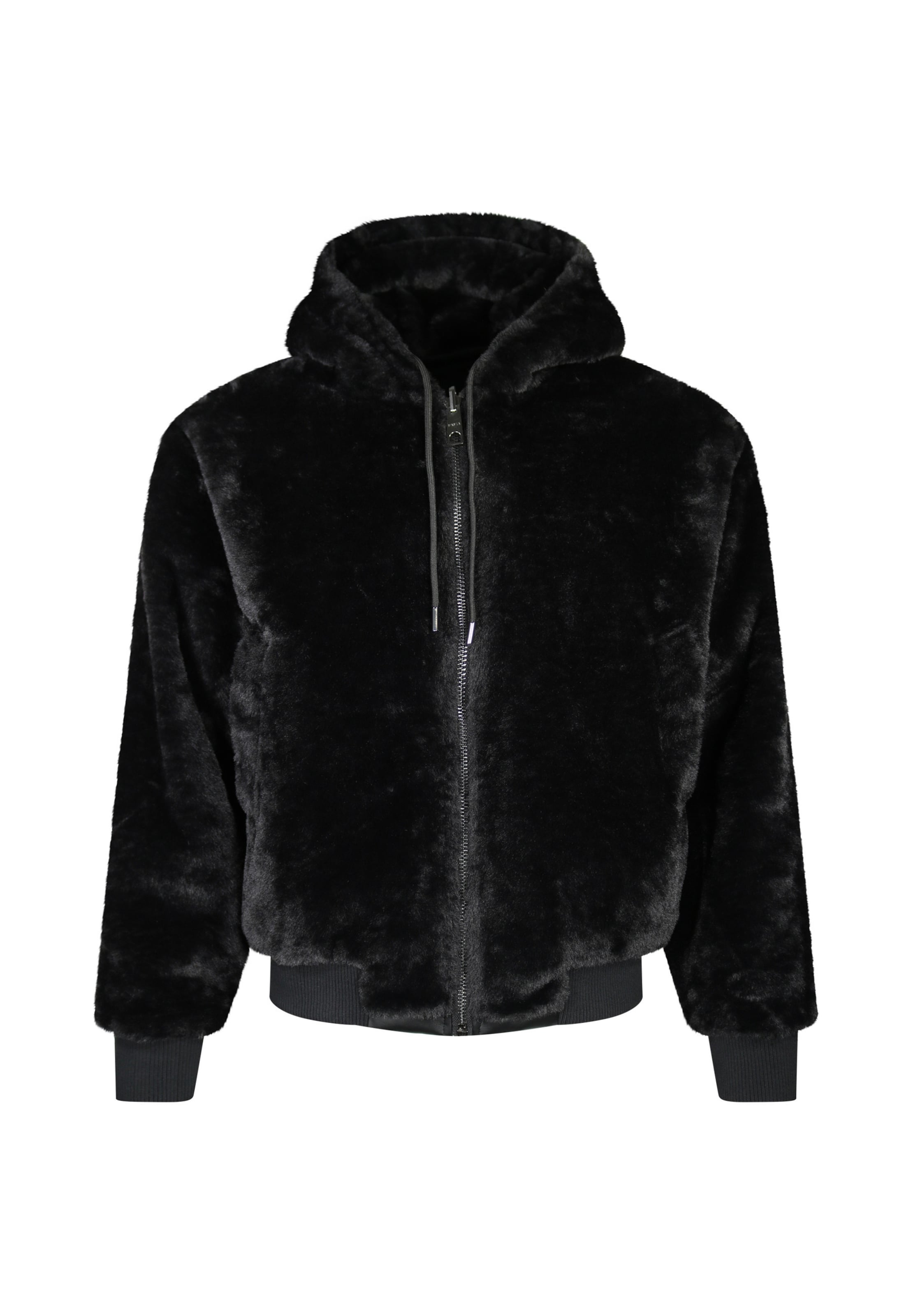 SikSilk Between-season jacket in Black