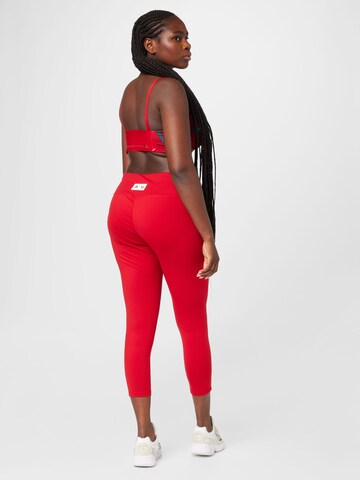 ADIDAS SPORTSWEAR - Skinny Calças de desporto 'Thebe Magugu Studio ' em vermelho