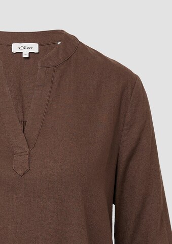 s.Oliver Bluse in Braun