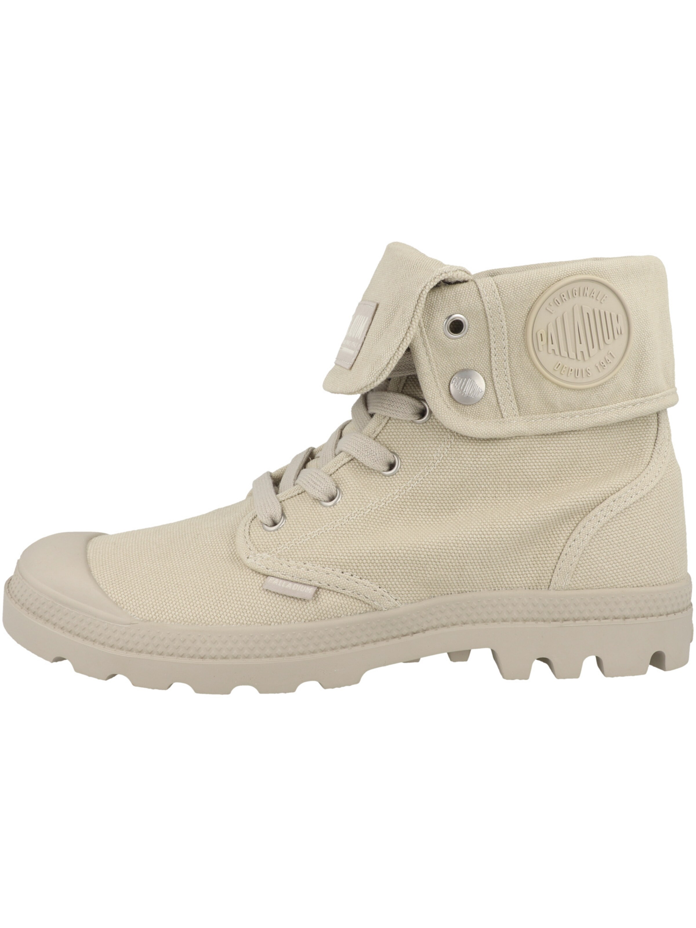 Boots stringati ' Baggy ' di Palladium in beige: frontale