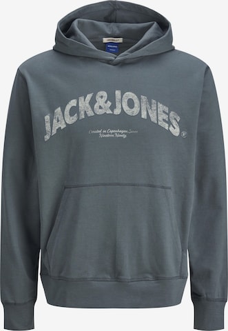 Sweat-shirt JACK & JONES en bleu : devant