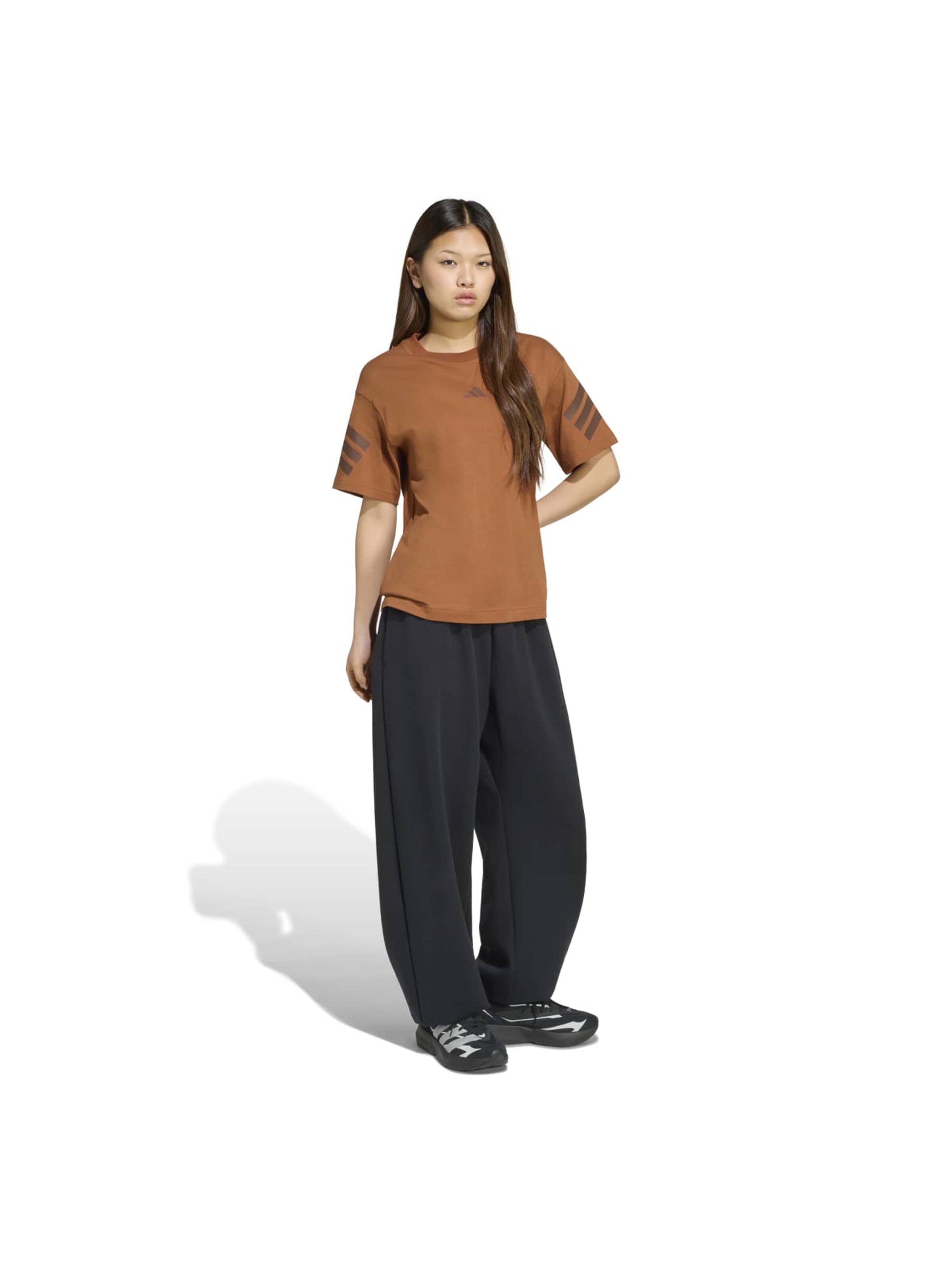 ADIDAS SPORTSWEAR Performance shirt 'Future Icons' in Brown