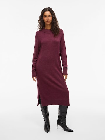 Robes en maille 'VIRIL' VILA en rouge