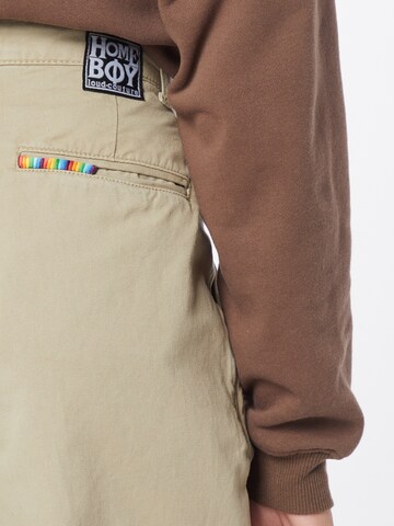 HOMEBOY Loose fit Chino trousers 'X-TRA SWARM CHINO' in Beige