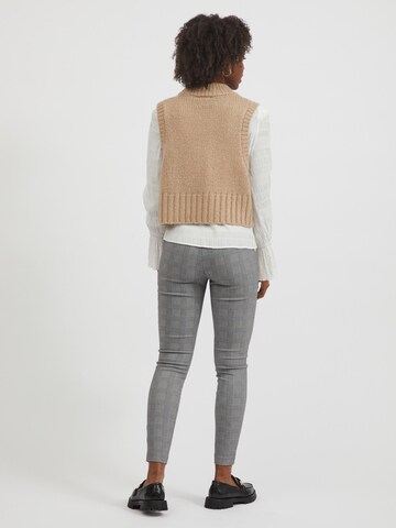 VILA - Skinny Leggings 'Laura Lou' en gris