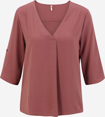 JDY Petite Bluse 'DIVYA' in Pink: predná strana