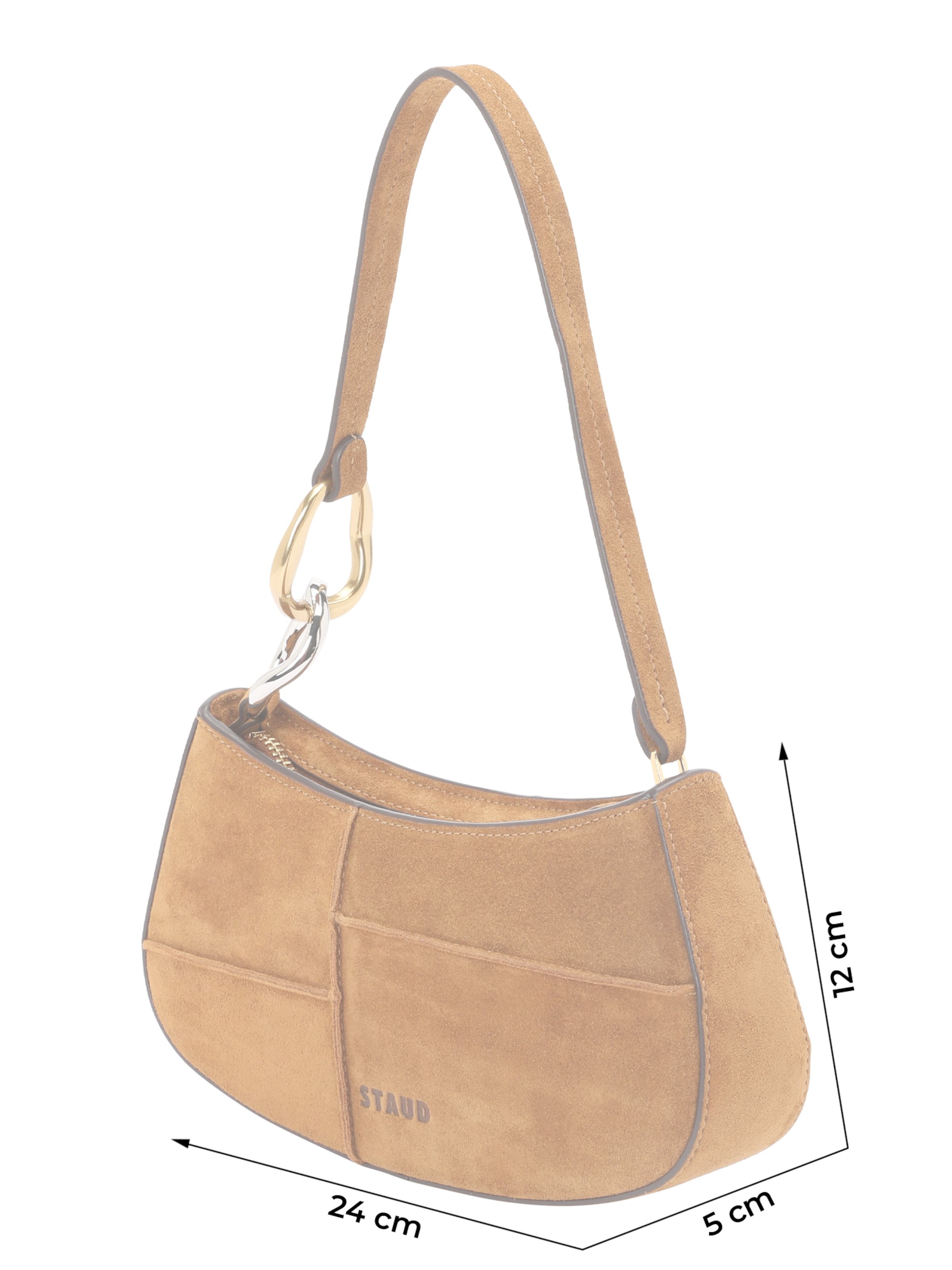 Sac bandoulière 'Ollie' Staud en beige