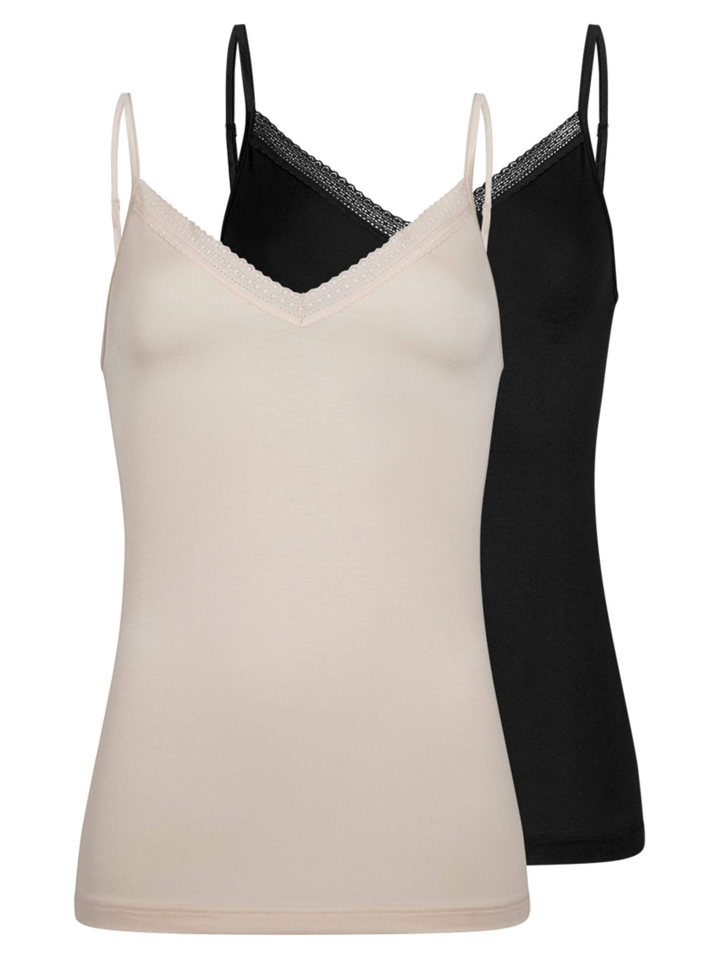 Mey Unterhemd 'Modal Lace' in Beige: Vorderseite