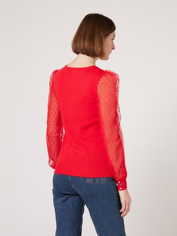 NAF NAF Pullover 'Kacy' in Rot