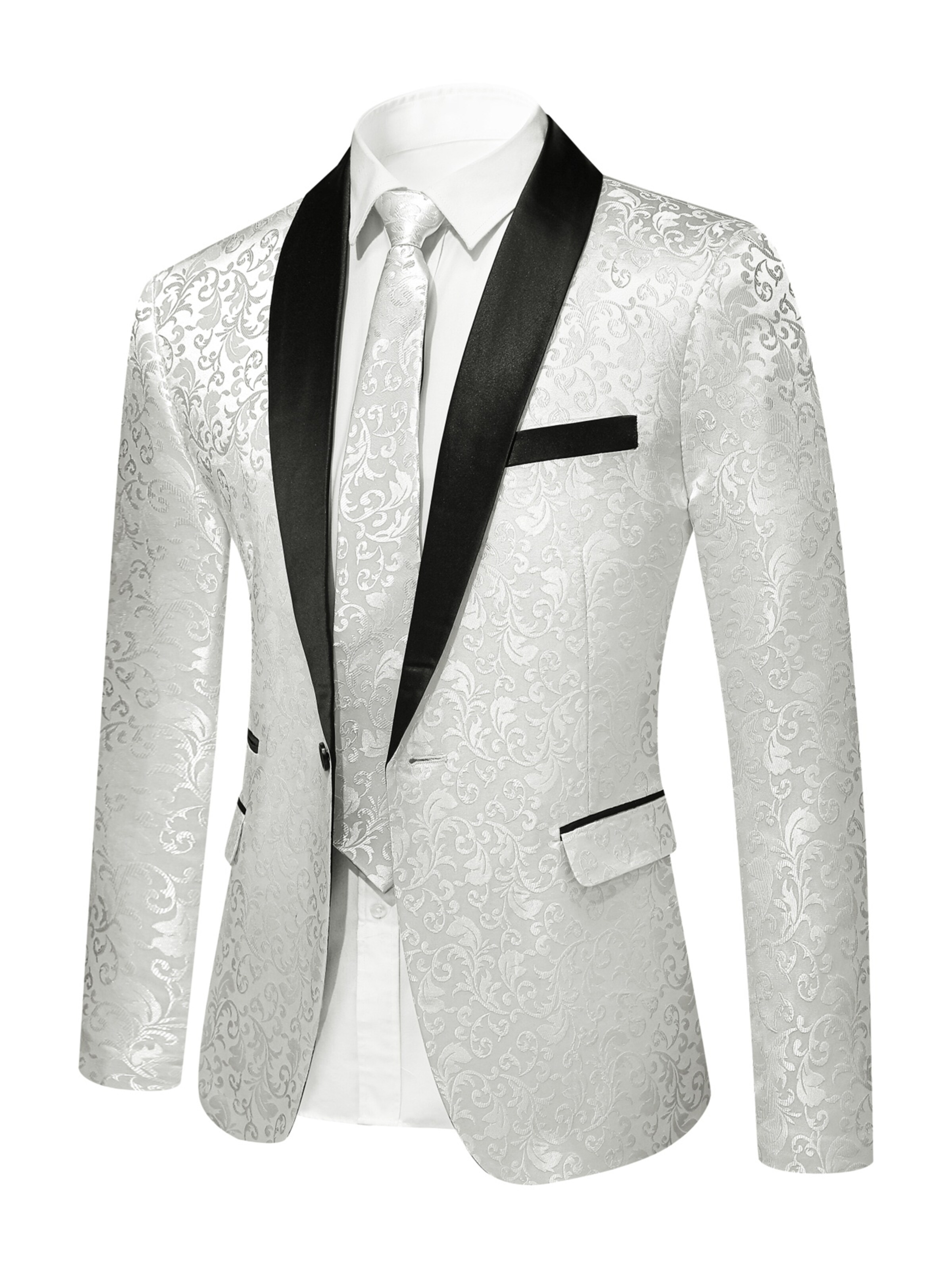 Youthup Slim fit Suit in White