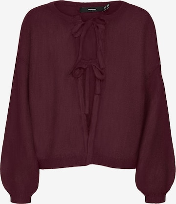 VERO MODA Cardigan 'VMBow' i rød: forside