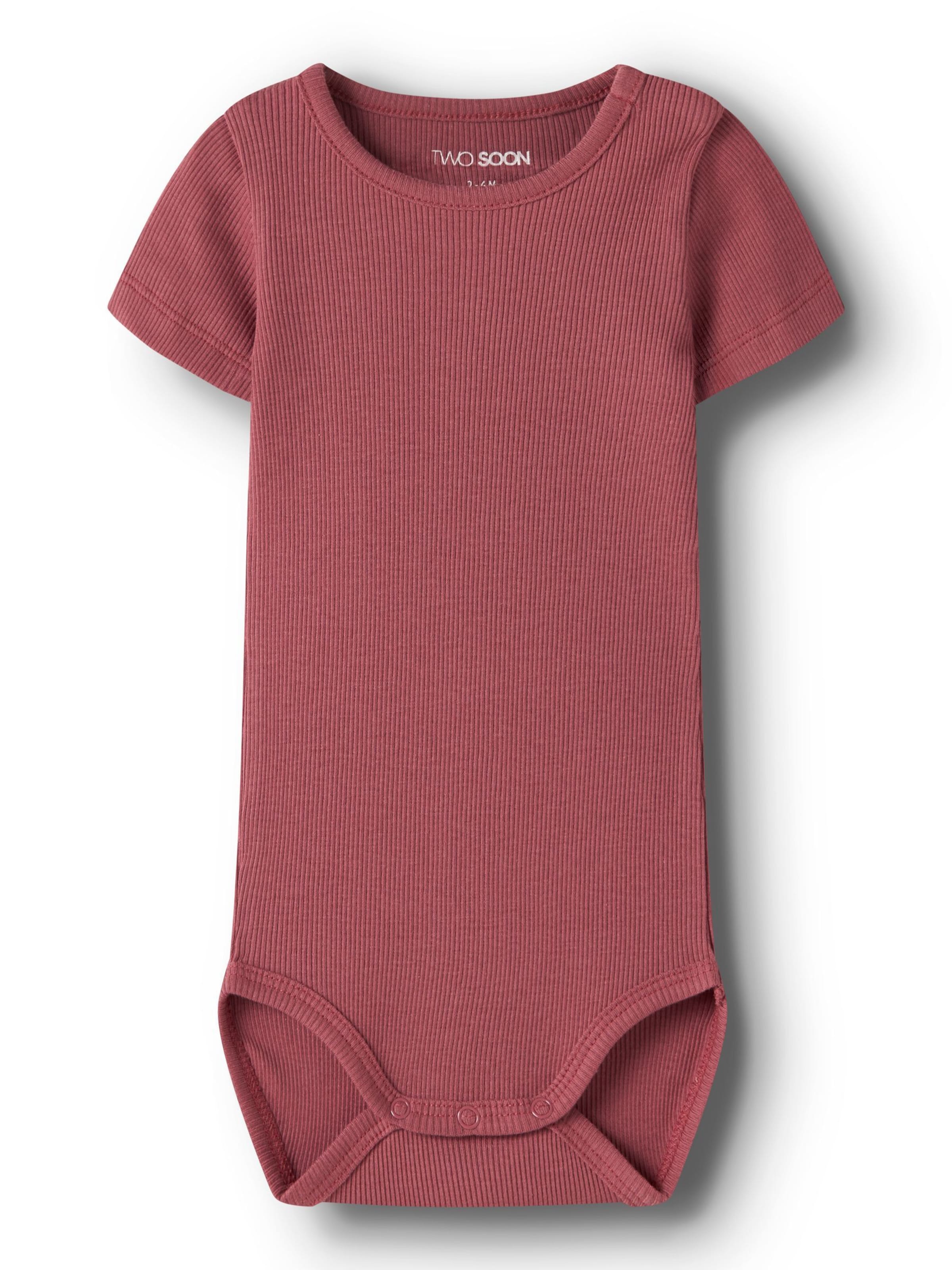 Tutina / body per bambino di TWO SOON in rosa