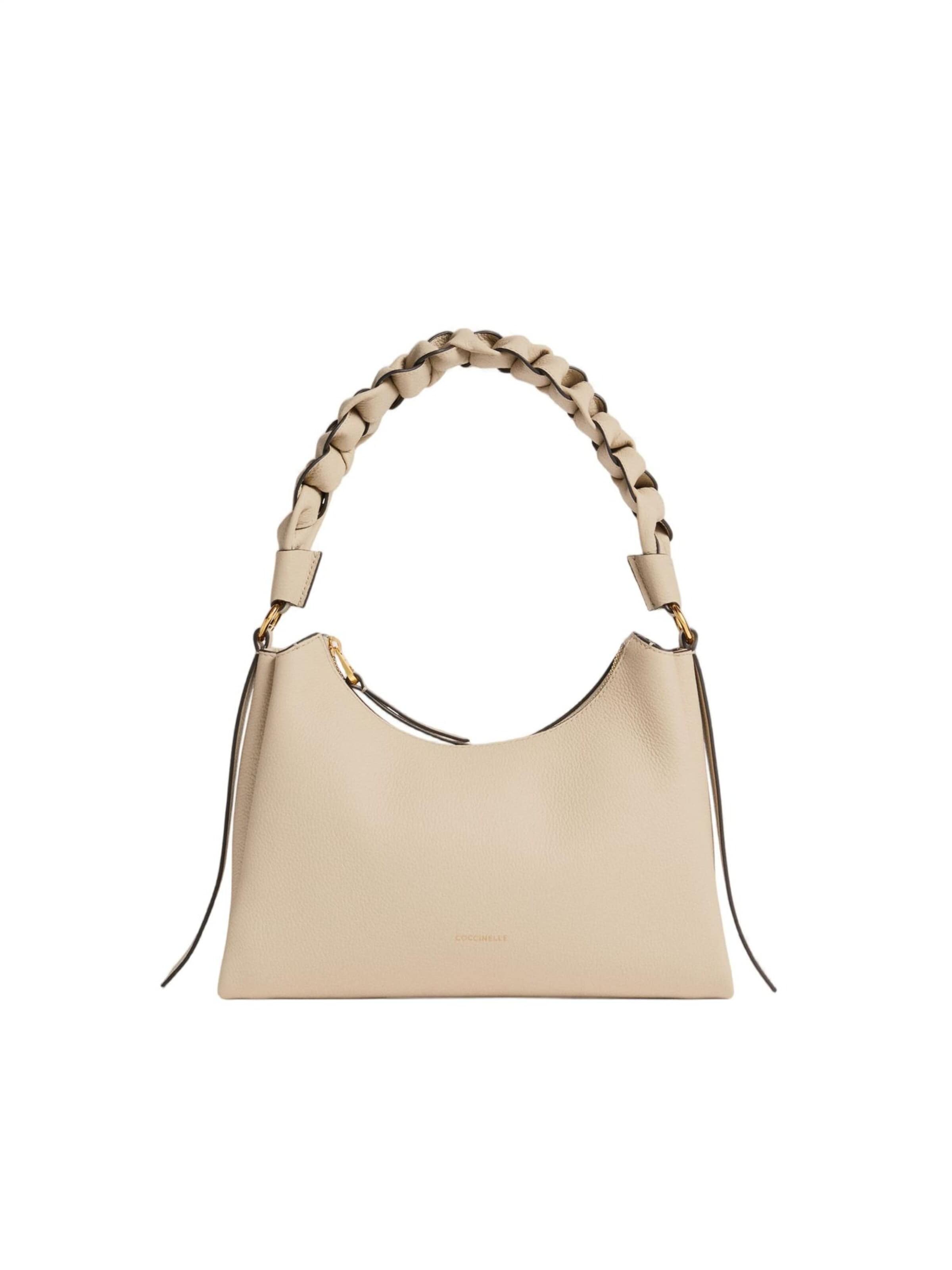 Coccinelle Handbag 'COCCINELLE Boheme S26 2' in Beige: front